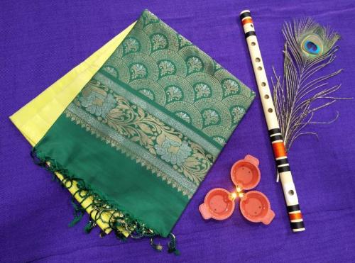 SOFT SILK SAREE WITH BLOUSE